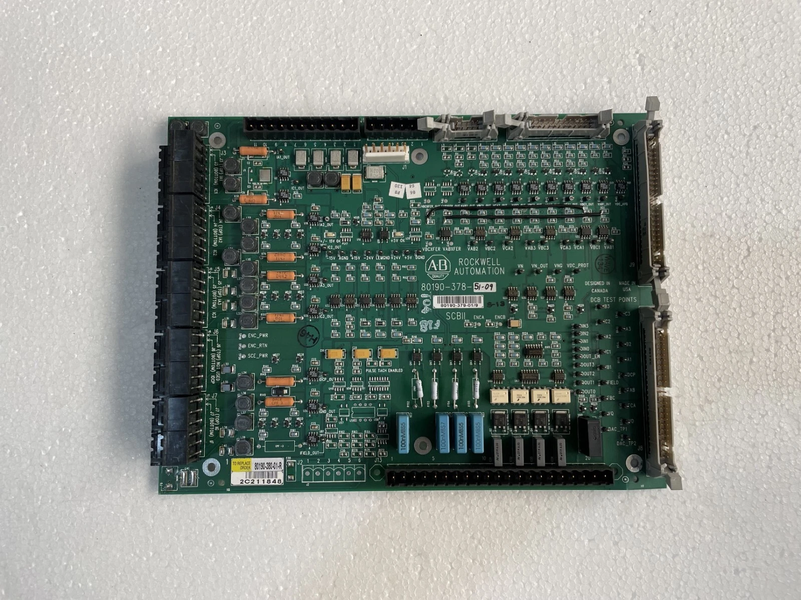 Allen-Bradley 80190-378-51-09 PC Board  / 80190-379-01-09